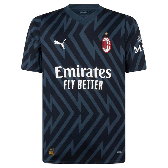 Tailandia Camiseta AC Milan 3rd Portero 2023-2024